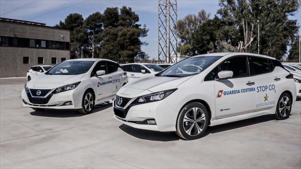 Πενήντα Nissan LEAF στο Λιμενικό Σώμα της Ιταλίας